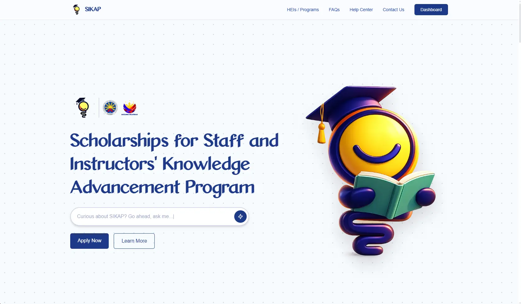 SIKAP scholarship application system